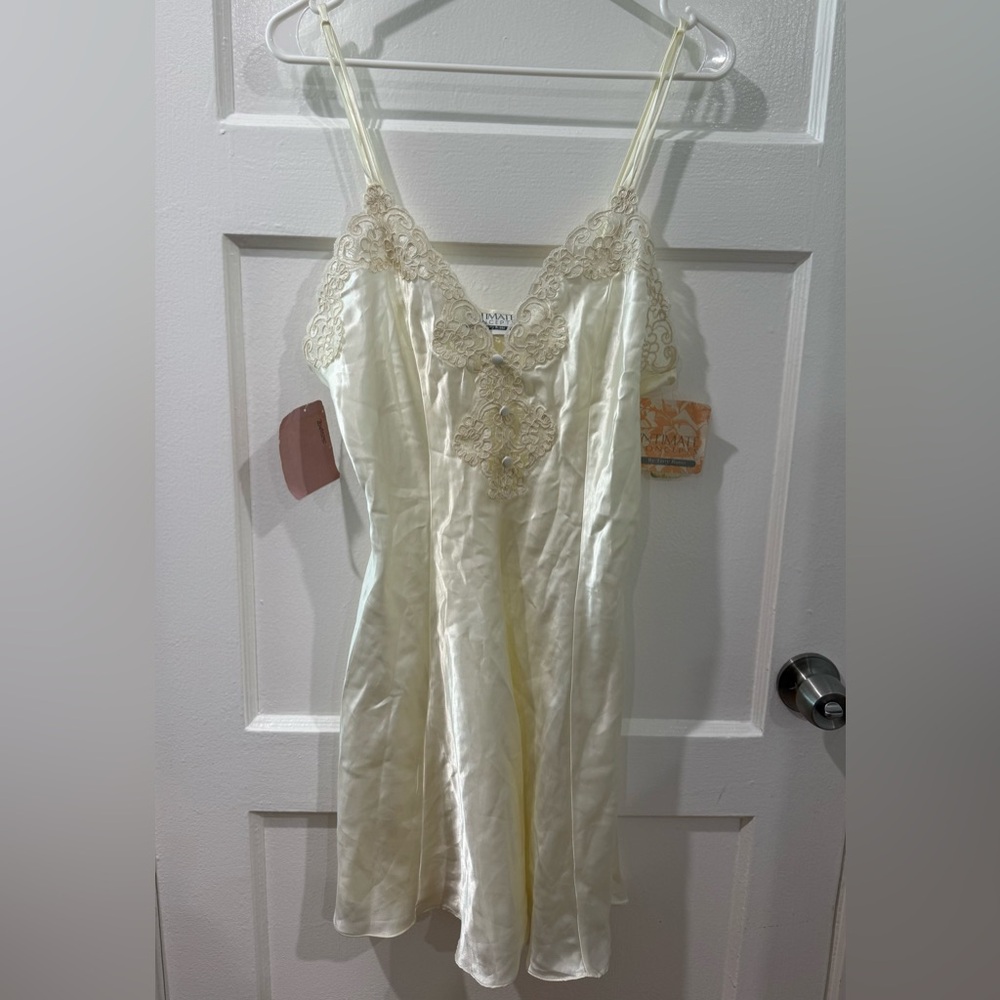 Vintage Intimate Concepts Satin Nightgown
